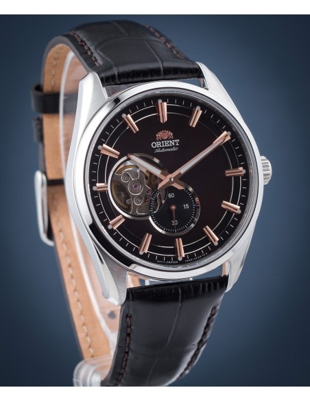 automático hombre Orient Stretto RA-AR0005Y 40.8mm cristal de zafiro